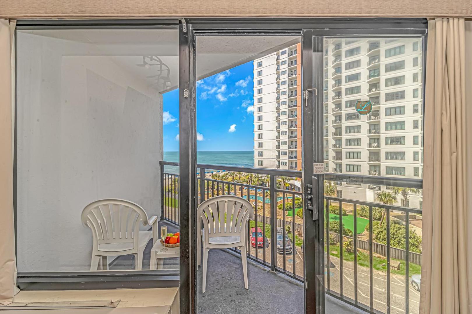 Oceanview 1 Bedroom Suite Landmark Resort 548 Perfect For A Couple Or Party Of 4 Миртл-Бич Экстерьер фото