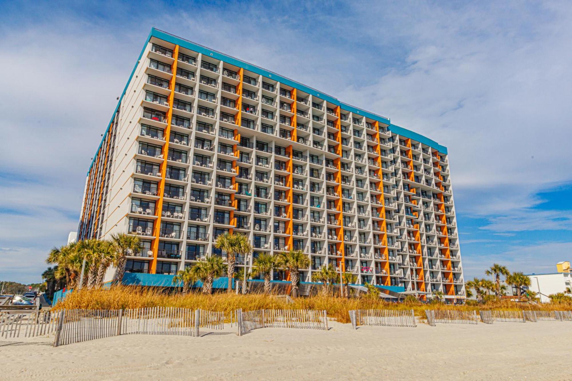 Oceanview 1 Bedroom Suite Landmark Resort 548 Perfect For A Couple Or Party Of 4 Миртл-Бич Экстерьер фото